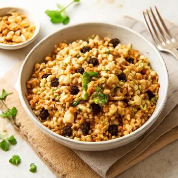 Boulgour aux Amandes et Raisins Secs pour Couscous Méditerranéen
