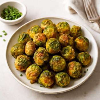 Choux de Bruxelles Croustillants à la Friteuse à Air