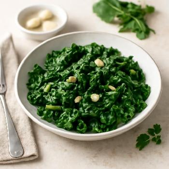 Épinards Sautés à l'Ail