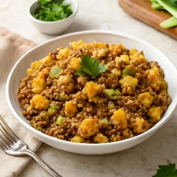 Farce au Pain de Maïs Traditionnelle