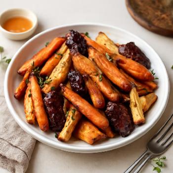 Légumes Racines Rôtis au Miel et aux Herbes de Provence