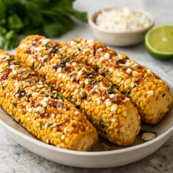 Maïs Grillé à la Mexicaine (Elote)