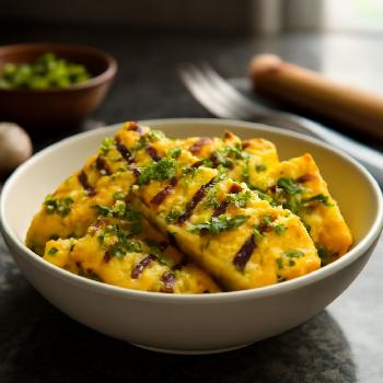 Polenta Grillée aux Herbes et à l'Ail