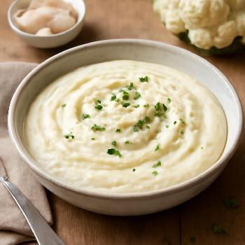 Purée de Chou-Fleur Crémeuse à l'Ail: Un Accompagnement Surprenant pour le Poulet