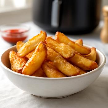 Quartiers de Pommes de Terre Croustillants à la Friteuse à Air