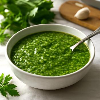 Sauce Verte Rafraîchissante aux Herbes Fraîches