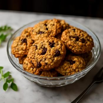 Biscuits Avoine et Raisins Secs : Un Délice Croustillant