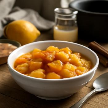 Compote de Pommes Végétalienne à l'Aquafaba