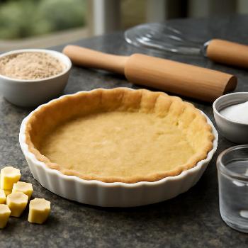Croûte à Tarte Végétalienne Facile et Délicieuse