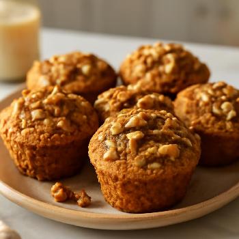 Muffins Vegan Banane et Noix