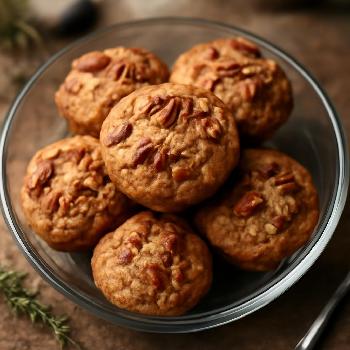 Muffins Végétaliens à la Banane et à l'Huile de Coco