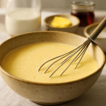 Pâte à Crêpes Inratable (Mélangée au Saladier)