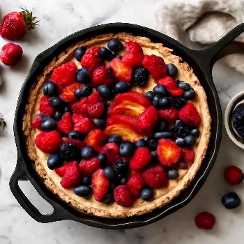 Tarte aux Fruits Frais Glacée