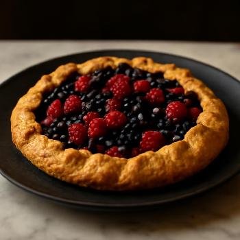 Tarte Rustique aux Baies Mélangées