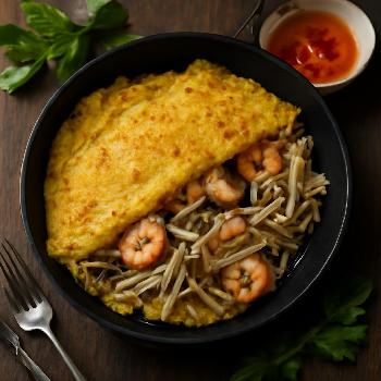 Banh Xeo: Crêpe Croustillante Vietnamienne