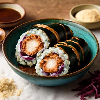 Burrito Sushi au Poulet Katsu