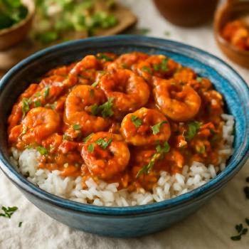 Étouffée de Crevettes Cajun