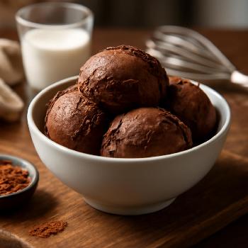 Gelato au Chocolat Noir Intense