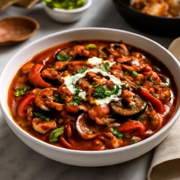 Goulash de Champignons Hongrois (Végétarien)
