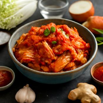 Kimchi Coréen Traditionnel Fait Maison