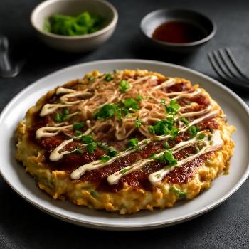 Okonomiyaki: La Crêpe Japonaise Savoureuse