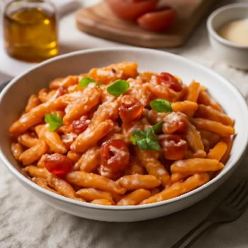 Penne alla Vodka aux Tomates Fraîches