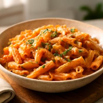 Penne alla Vodka Crémeuses