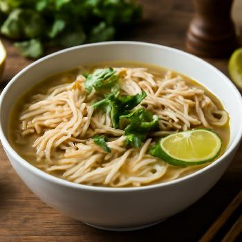 Pho Ga : Soupe Vietnamienne au Poulet
