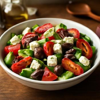 Salade Grecque Horiatiki: La Fraîcheur de la Grèce