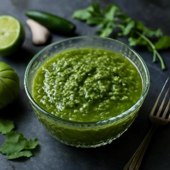 Salsa Verde Cruda (Salsa Verte Crue)
