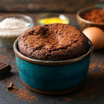 Soufflé au Chocolat Noir Intense