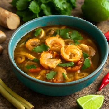 Soupe Tom Yum Thaïlandaise Classique