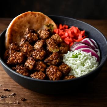 Souvlaki d'Agneau à la Grecque