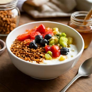 Bowl Yaourt Express aux Fruits et Granola