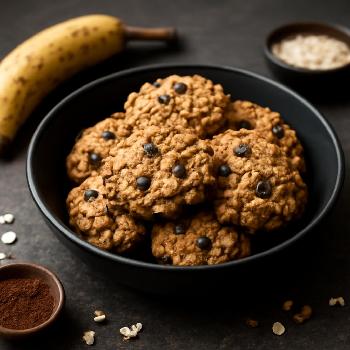 Cookies Avoine et Banane : Goûter Sain et Rapide