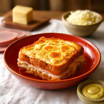 Croque-Monsieur Express au Jambon et Comté