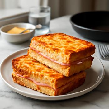Croque-Monsieur Express au Jambon et Fromage