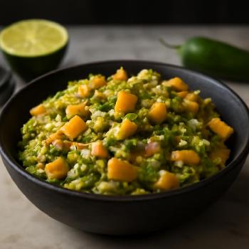 Guacamole Express à la Mangue et au Jalapeno