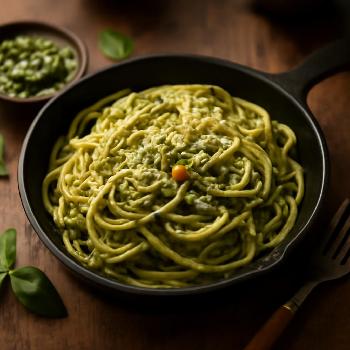 Pâtes au pesto express