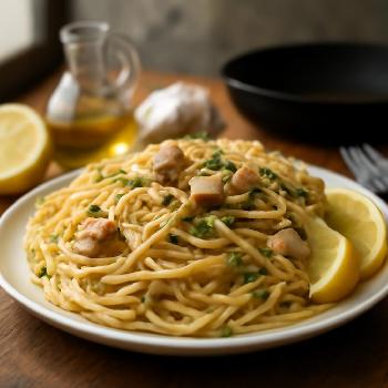 Pâtes au Thon et Citron : Une Recette Express et Savoureuse