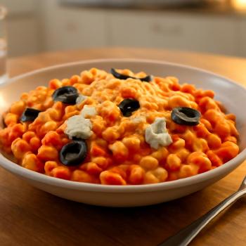 Pâtes Monstres au Ketchup et Fromage