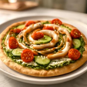 Pizza Pita Escargot : Une Délicieuse Spirale de Saveurs