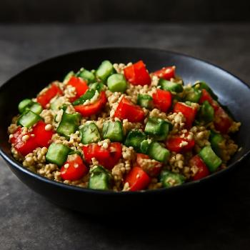 Salade de Quinoa aux Légumes Croquants