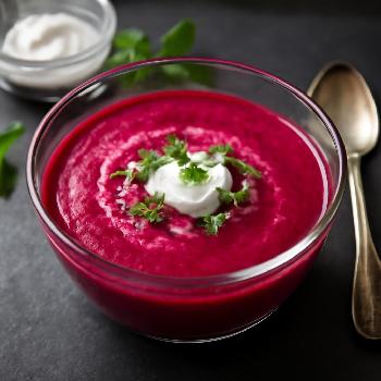Soupe Express Betterave Yaourt : Fraîcheur et Rapidité