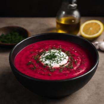 Soupe Froide de Betterave et Yaourt Express