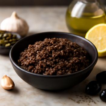 Tapenade d'olives noires express