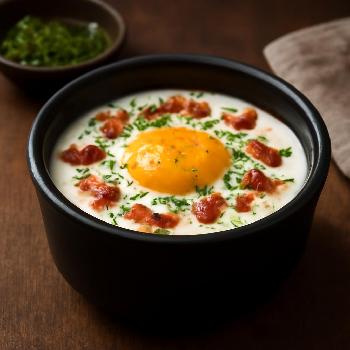 Œuf cocotte au micro-ondes : La recette express !