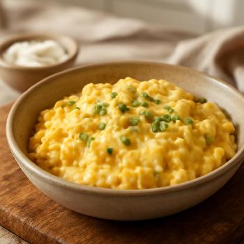 Œufs Brouillés au Fromage Façon Minute