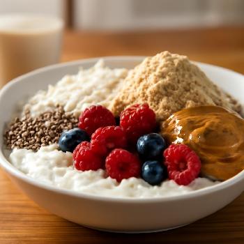 Bol Protéiné au Yaourt Grec: Un Petit Déjeuner Complet et Satiétant
