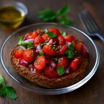 Bruschetta Méditerranéenne au Pain Complet